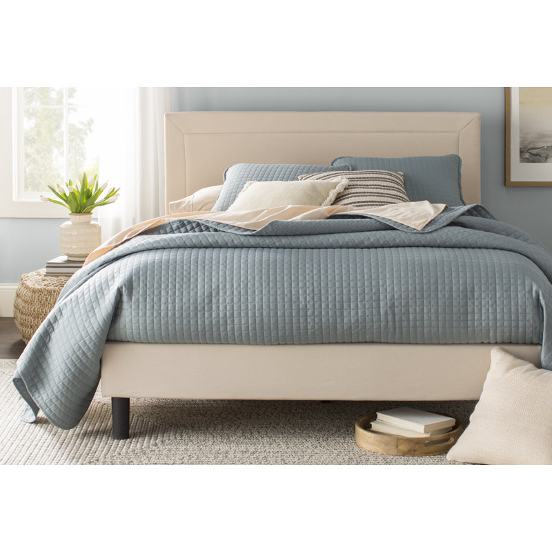 Mariel Upholstered Platform Bed & Reviews Joss & Main